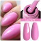LILYCUTE 15ML Quick Extension Gel Nail Polish Nude Milk White Color Finger Prolong Acrylic Crystal Construction Hard Gel Varnish