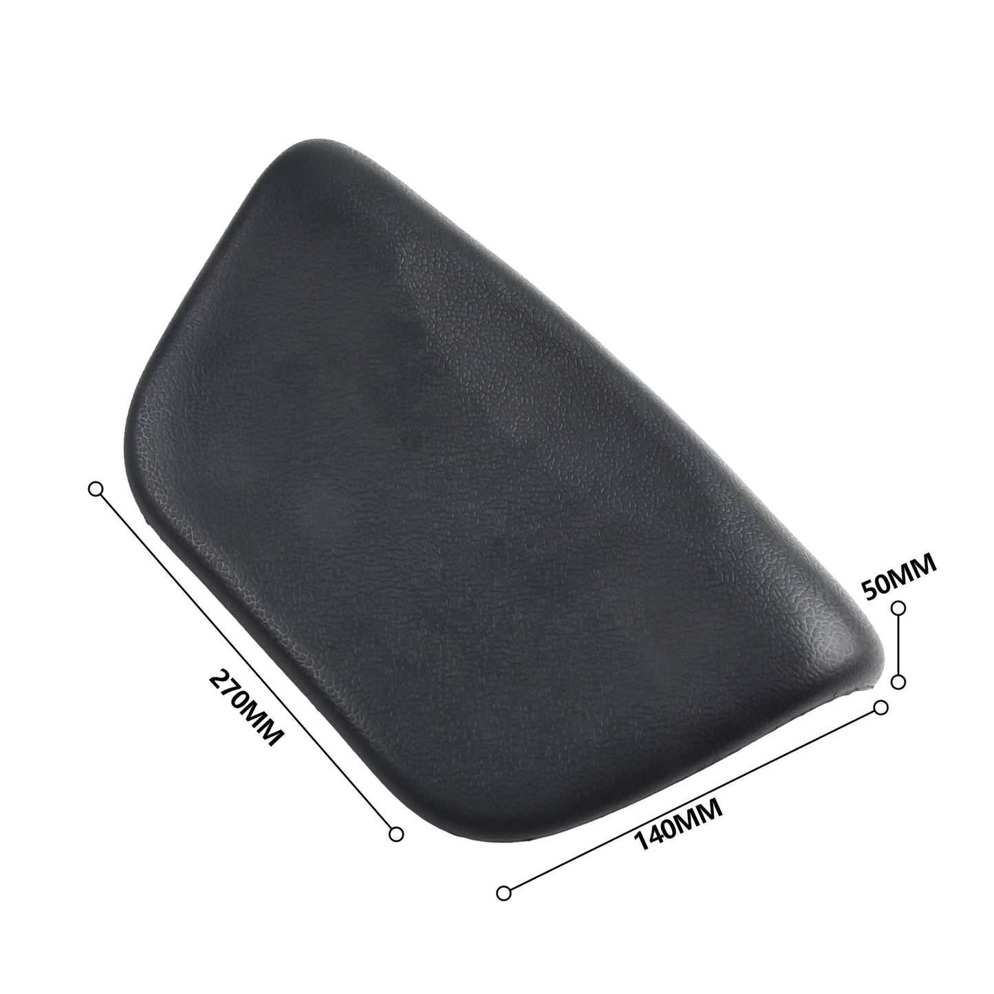 1pc PU Spa Bath Pillow Bathtub Headrest Waterproof Bath Cushion  Bathtub Pillow For Neck Head Support 265*150*60mm