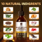 Black Walnut Wormwood Drop,Rapid Gut Cleanse & Digestive Health with Clove Garlic Turmeric 98% Absorption,Vegan Gluten-Free