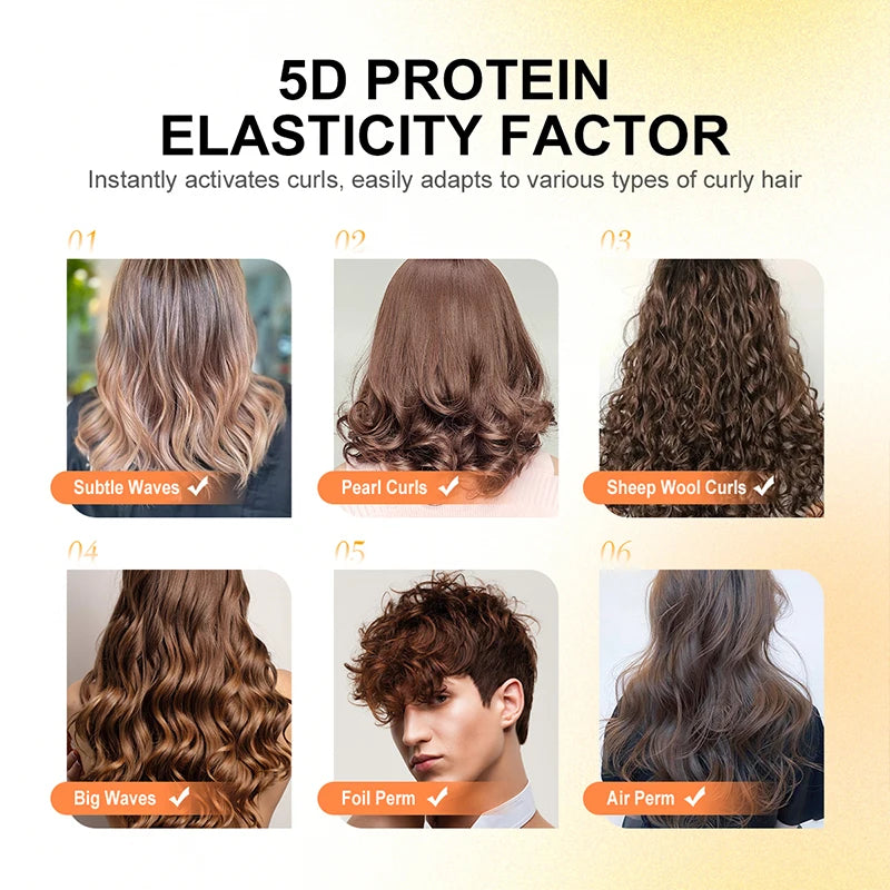 PURC Hair Curling Cream Curl Enhancer Spray Smoothing Bounce Wave Defining Cream for Women Anti-frizz Hair Care Conditioner