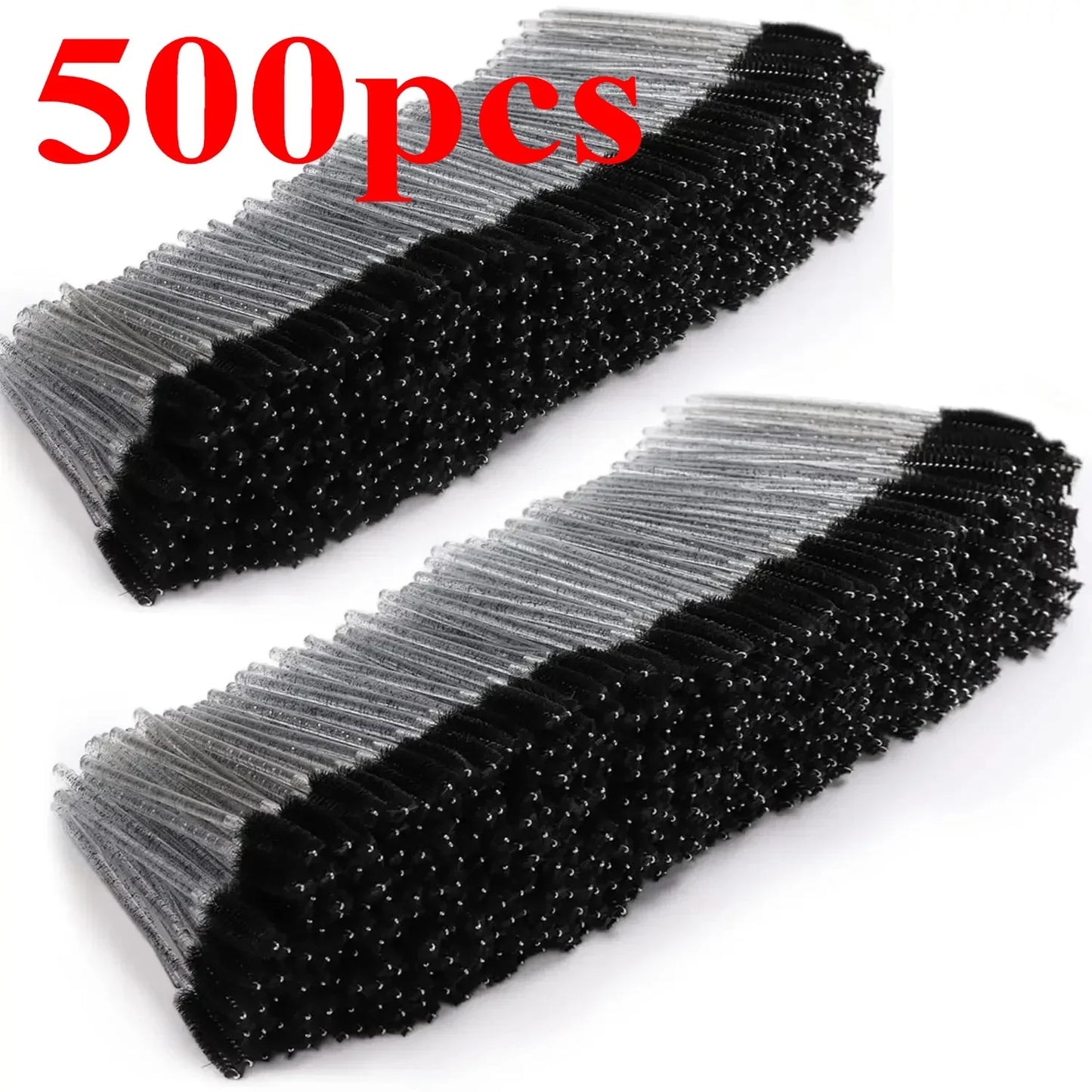 500/1000pcs Disposable Mascara Wands Eyelash Brush Spoolies for Eyebrow Eye Lash Extension Colorful Wholesale Beauty Tools