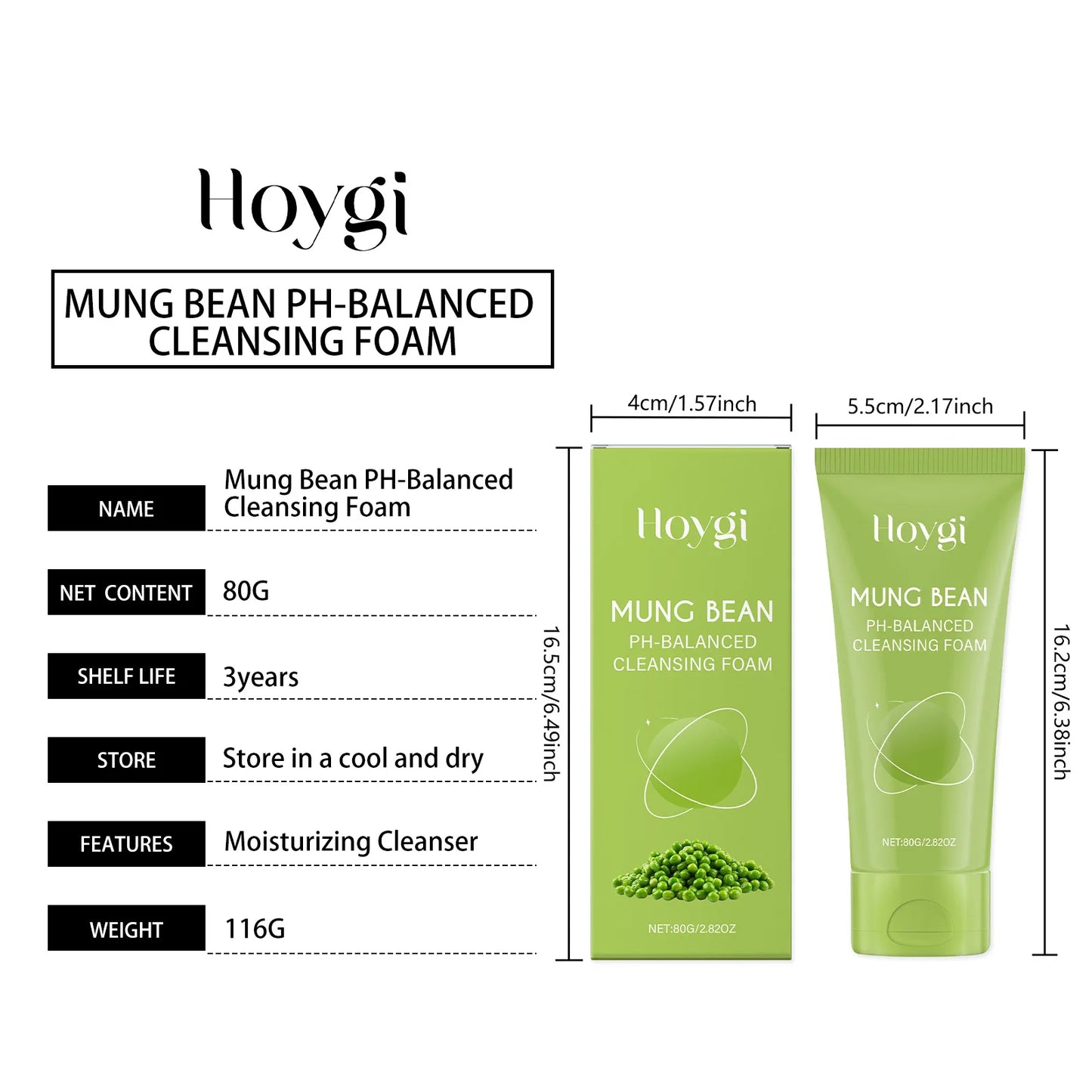 Multi-Option Facial Cleanser Oil Control Brightening Skin Cleansing Moisturizing Blackhead Remove Skincare Face Wash Foam Face