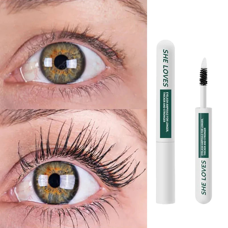 7 Days Eyelash Enhancer Treatment Eyelash Growth Serum Powerful Lengthening Thicker Lashes Natural Curling Lash Lifting Care