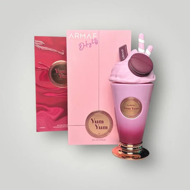 Armaf Yum Yum Eau de Parfum Spray 100ml Original Arab Perfumes Lasting Floral Fruity Fragrance Perfume Cologne for Women Makeup