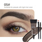 Natural 6 Colors Liquid Dyeing Eyebrow Cream Set Waterproof Durable Brown Tint Eyebrow Henna Mascara Eyebrows Paint Makeup