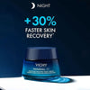 Korea Vichy Face Cream Pure Hyaluronic Acid Mineral Deep Hydration Anti-Wrinkle Anti-Aging Smoothing Night Skin Care 50ml