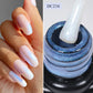 Mtssii 7ml Glitter Rubber Base Gel Polish Gold Sequins Pink White Base Gel Top Coat Soak Off UV LED Nail Art Varnish Manicure