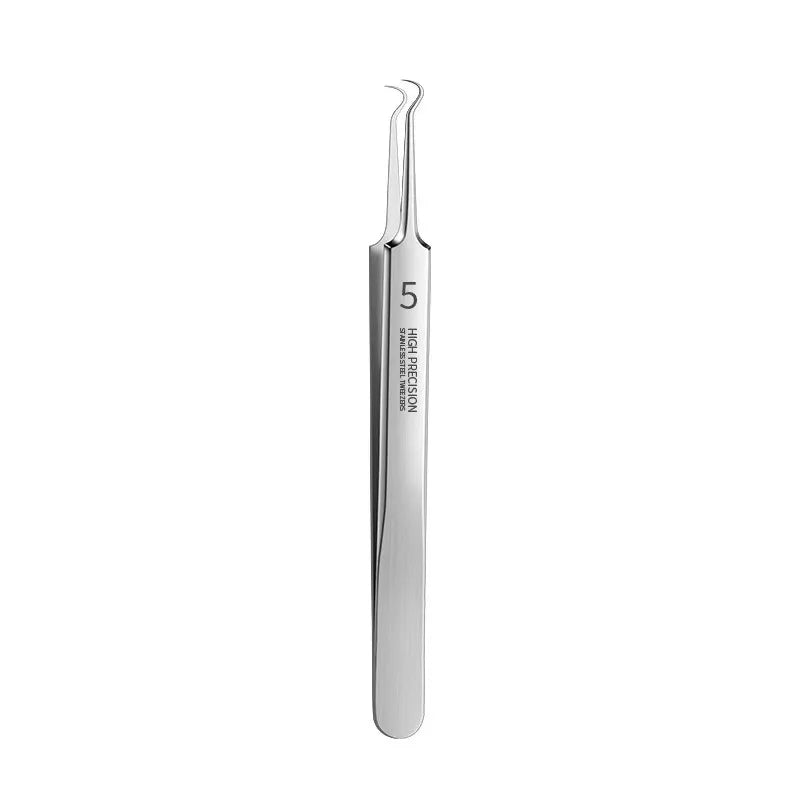 German Ultra-fine No. 5 Cell Pimples Blackhead Clip Tweezers Beauty Face Health Salon Special blackhead remover Acne Needle Tool