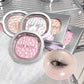 LEEINTO color-glowing high-gloss powder pearlescent powder brightens up the make-up eye shadow disc