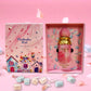 Paris Corner Marshmallow Blush EDP Gourmand Marshmallow Strawberry Perfume Women Long-Lasting Sweet Scent Fragrance 3.4 Fl Oz
