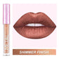 Metallic No-stick Cup Lip Gloss Glitter Matte Moisturizing Waterproof Long Lasting Lip Glaze Liquid Lipstick Lip Makeup Cosmetic