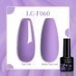 LILYCUTE 7ML Eggshell Gel Nail Polish White Black Material Semi Permanent Autumn Varnish With Any Color Gel Soak Off UV Manicure