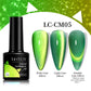 LILYCUTE 7ML Auroras Glitter Thermal Gel Nail Polish Temperature Color Changing Semi Permanent Soak Off Nail Art UV Gel Varnish