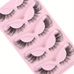 15Pairs 3-Pack Cat Eye Lashes Long Lashes Cat Eye Look Wispy Lashes Eye End Elongated Strip Thick False Eyelashes