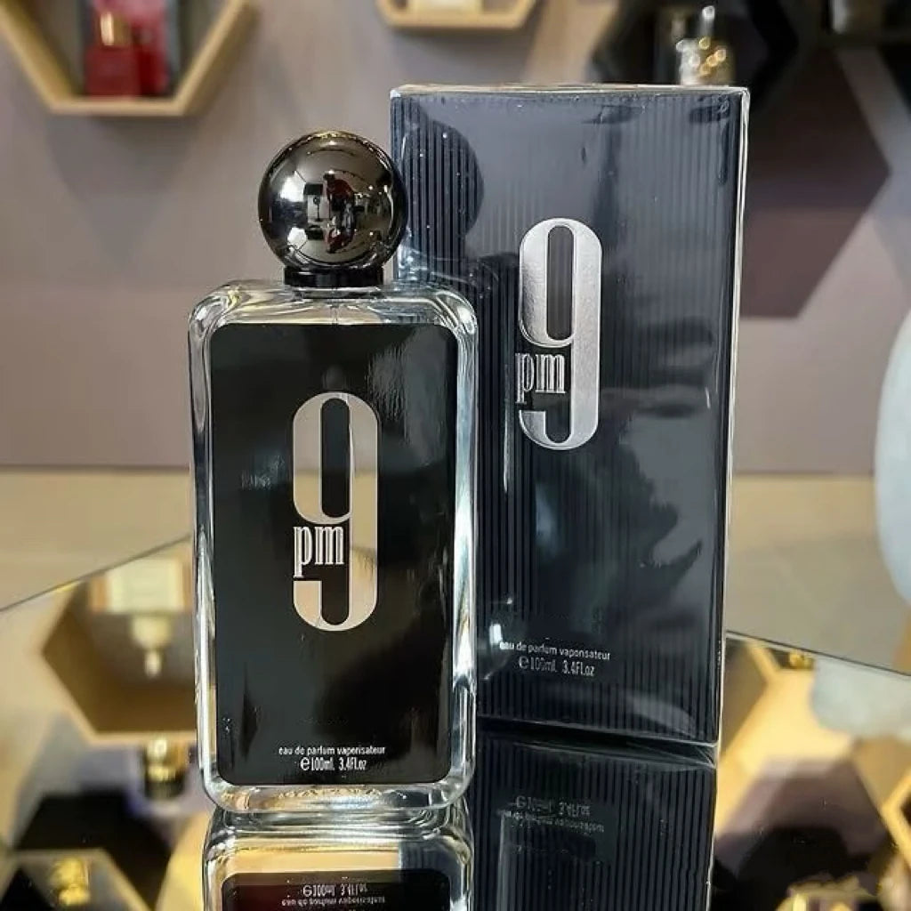 9PM Eau De Parfum for Men Fresh Spicy Scent with Bergamot Cinnamon Amber Vanilla Long Lasting Cologne Bold Masculine Fragrance
