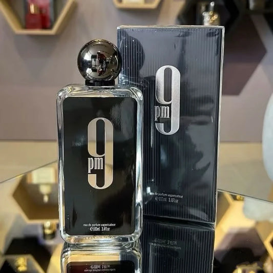9PM Eau De Parfum for Men Fresh Spicy Scent with Bergamot Cinnamon Amber Vanilla Long Lasting Cologne Bold Masculine Fragrance