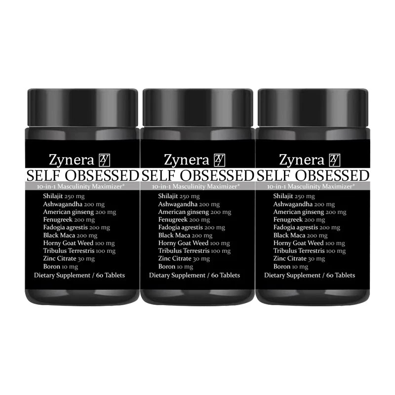 Ashwagandha Maca Tablets for Men Boost Stamina Capsule, Energy, Vitality, Performance Overall Male Health Support