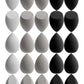 25 Beauty Eggs (Makeup Sponges), Foundation Make-Up Mixed Beauty Sponges, Liquid, Cream and Powder Flawless, Multi-Color Makeup