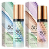3color Sunscreen Isolation Cream Anti-UV Moisturizing Makeup Primer Face Contour Concealer Base Cream Brighten Even Skin Color