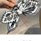 Elegant Women Bow Hair Claw Clips Double-sided Large Satin Shark Hair Claw Solid Bowknot Hairpins Barrettes Hair Accessories