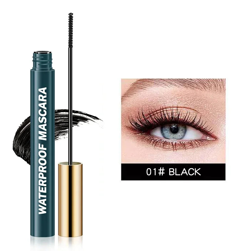 Ultra Fine Volumizing Mascara -Natural Effect， Waterproof & Sweat Proof, Long Lasting-Perfect Festivals and Special Occasions