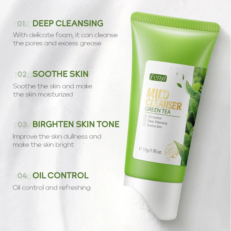 Vitamin C Facial Cleanser Face Wash Foam Face Wash Foam Face Cleanser Moisturizing Whitening Anti-aging Skin Care
