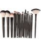 18 Pcs Makeup Brush Set Tools Make-Up Toiletry Kit Wool Make Up Brush Set