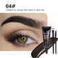Dyeing Eyebrow Set with Brush Waterproof Quick-drying Natural Stain Coloring Liquid Eyebrows Enhancers 3D Wild Brow Setting Gel
