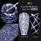 LILYCUTE 5ML Metallic Painting Liner Gel Nail Polish Super Bright Gold Silver Mirror Drawing Gel Semi Permanent Line French Nail
