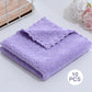 10Pcs Coral Velvet Quick Drying Microfiber Towels Cleaning Wipes Face Towels Square Washcloth Soft Absorbent Towel