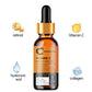 Vitamin C Moisturizing Serum Softens skin Protection Lotion Hydrating & Nourishing Skincare look reduced for All Skin Types