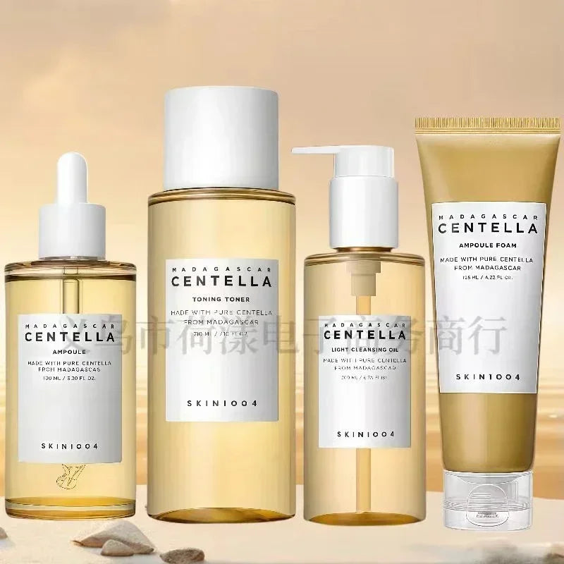 Skin1004 Centella Asahi Essence Hydrating Moisturizing Makeup Remover Oil Toner Facial Cleanser Skin Care Set Skincare Products