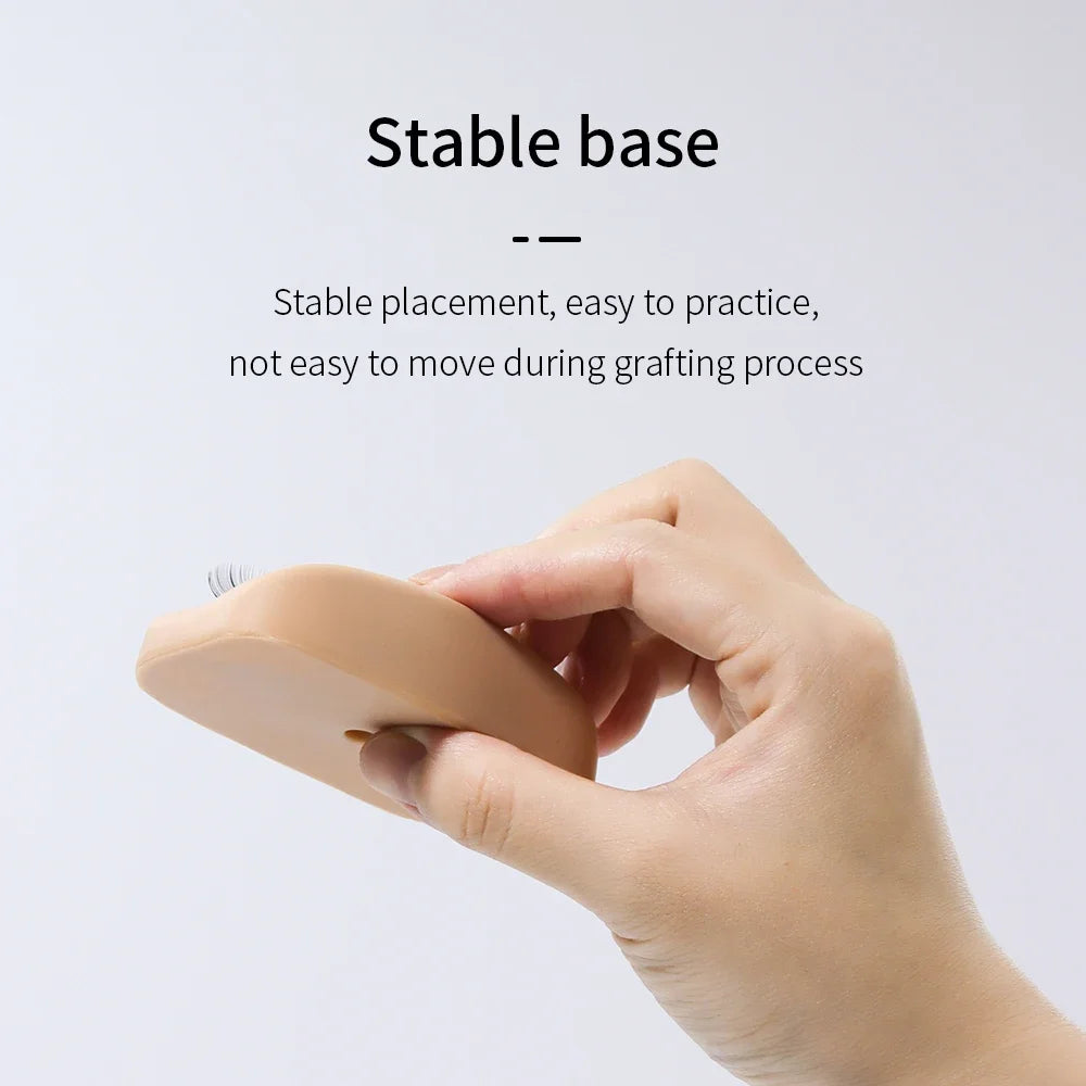 wholesale Mini Lash Flat Model Head Practice Eyelash Extension Training Head With Removable Replacement Eyelids Mannequin Head