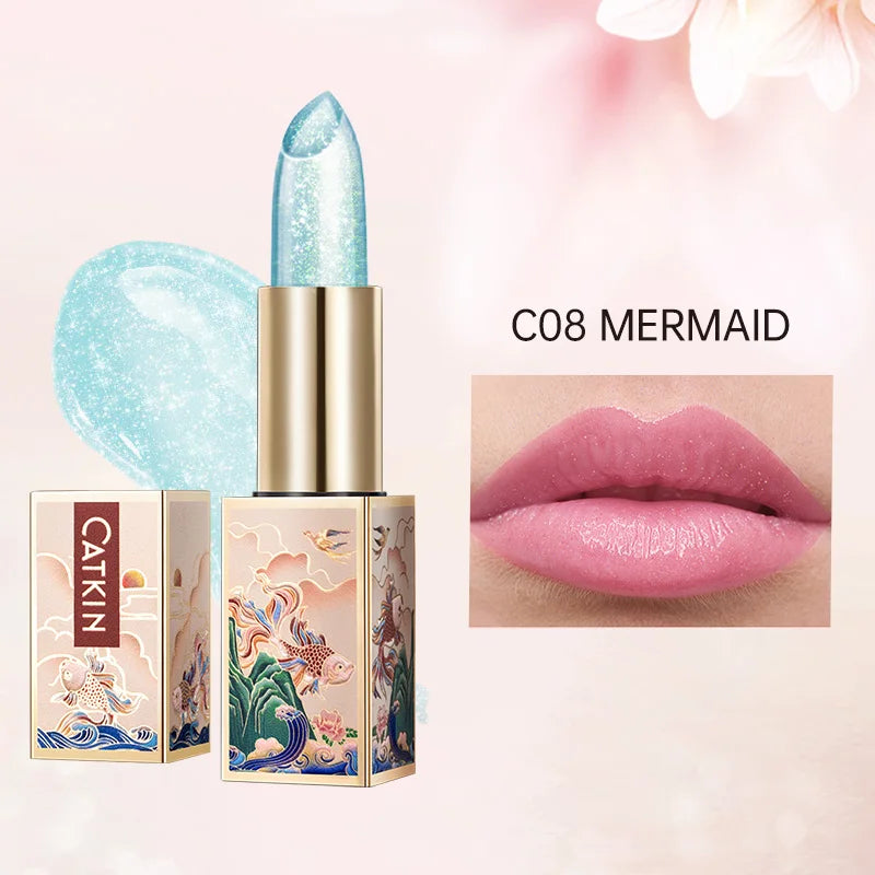 CATKIN Lip Balm – Moisturizing, Repairing Lip Skin, Pink Transparent Soothing Treatment for Soft & Healthy Lips