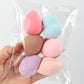 Medium Size Beauty Sponge 6/12/24/36/60 Pieces, Random Color and Shape, Foundation Mixing Beauty Sponge, Liquid, Cream and Powde