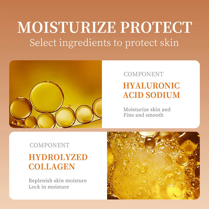 60pcs SADOER Vitamin C Collagen Eye Mask Anti Dark Circles Removal Eyes Bags Moisturizing Firming Eye Patches Eyes Skin Care