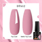 MEET ACROSS 7ml Porcelain White Cat Eye Gel Polish Holographic Glitter Magnetic Galactic Effect Gel Nail Polish Soak Off UV Gel
