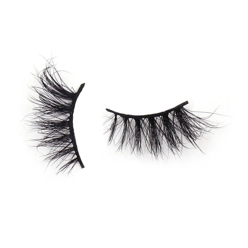 Half Eey Lashes Soft Mink Lashes Reusable Foxy Eyes False Eyelashes Natural Fluffy Makeup Tools Extension Fake Lashes Maquiagem