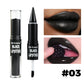 Halloween 2-in-1 Lip Gloss Matte Lip Liner, Long Lasting Waterproof Liquid Lipstick, Moisturizing Shiny Lip Oil for Party Makeup