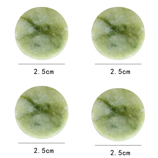 Acrylic Jade Stone Eyelash Extension Plate Tray Grafting Lashes Holder Glue Pallet Board Stand Pad Makeup Tools