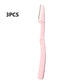3/5pcs Eyebrow Epilator Sets for Women Makeup Beauty Eyebrows Hair Removal Styling Tool Steel Blade Facial Sourcil Razor Trimmer