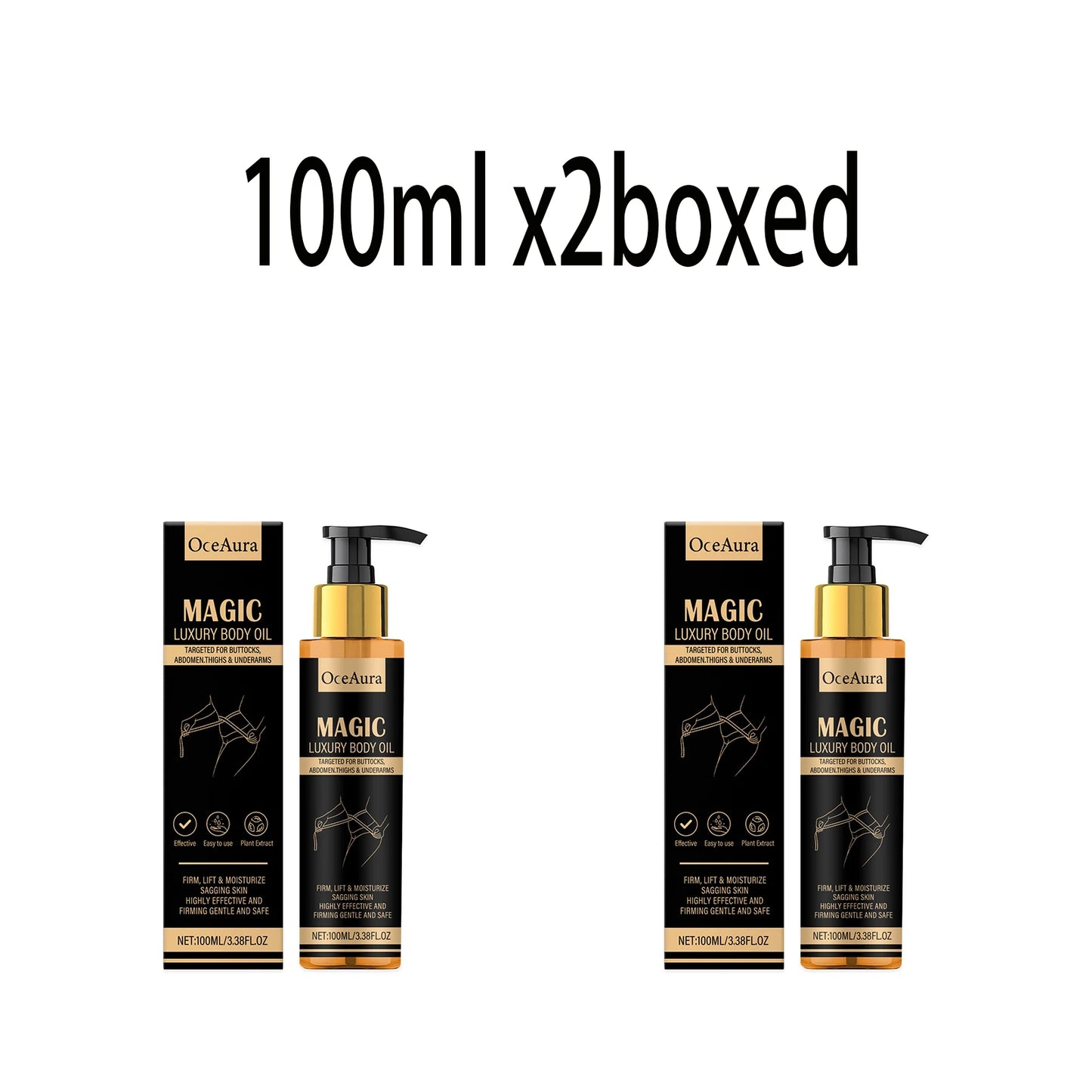 Magic Luxury Body Oil Firming Lift Skin Remove Fine Lines Anti Dryness Improve Sagging Smooth Moisturizing Massage Essential Oil
