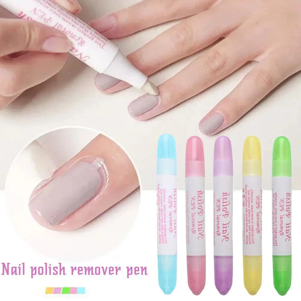  Gentle Alcohol-Free Nail Polish Remover Pen Press On Nails Remover Gel Off Quick Remove False Nails for corrector wrong nail