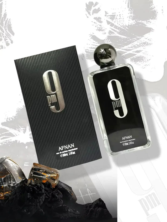 Original Afnan 9PM Eau de Parfum, Inspired Luxury Fragrance for Men, Sweet Vanilla & Amber Scent, Long Lasting Niche Perfume