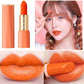 Orange Waterproof Long-Lasting Matte Lipstick – Velvet Lip Tint, Resistant, Moisturizing Cosmetic Lip Makeup for Women