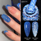 MEET ACROSS 7ml Reflective Glitter Gel Nail Polish Pink Green Purple Sparkling Soak Off UV Gel Polish for Manicure DIY Nail Art
