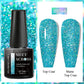 MEET ACROSS 7ml Purple Nail Gel Polish Semi Permanent Nail Art For Nails Decoration UV LED Painting Gel Varnish Nail Supplies