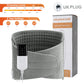 50*100cm Home Electric Heating Pad Back Shoulder Office Winter Warming Blanket 10 Heat Thermal Mat Abdomen Period Menstrual Belt