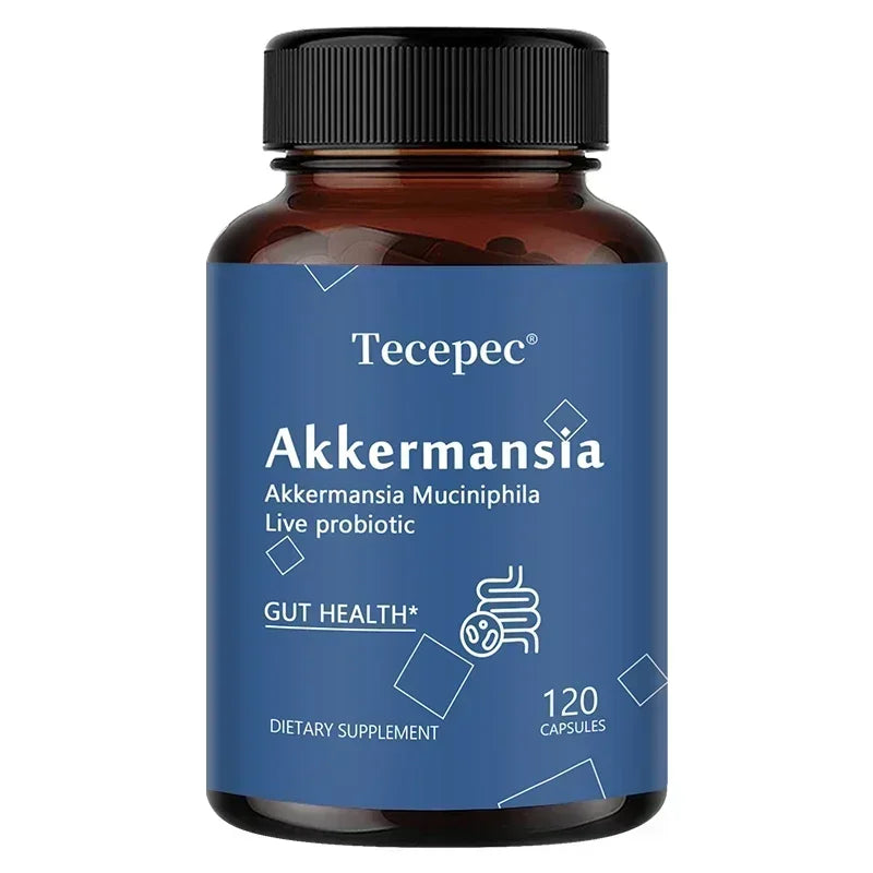 Akkermansia Muciniphila Active Probiotic Capsules, Support Digestion, Intestinal Health, Promote Intestinal Flora Balance