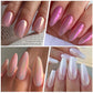 NICOLE DIARY 5g Aurora Pearl White Pink Nail Powder Pigments Metallic Rubbing Dust Moonlight Effect Nail Arts Decoration